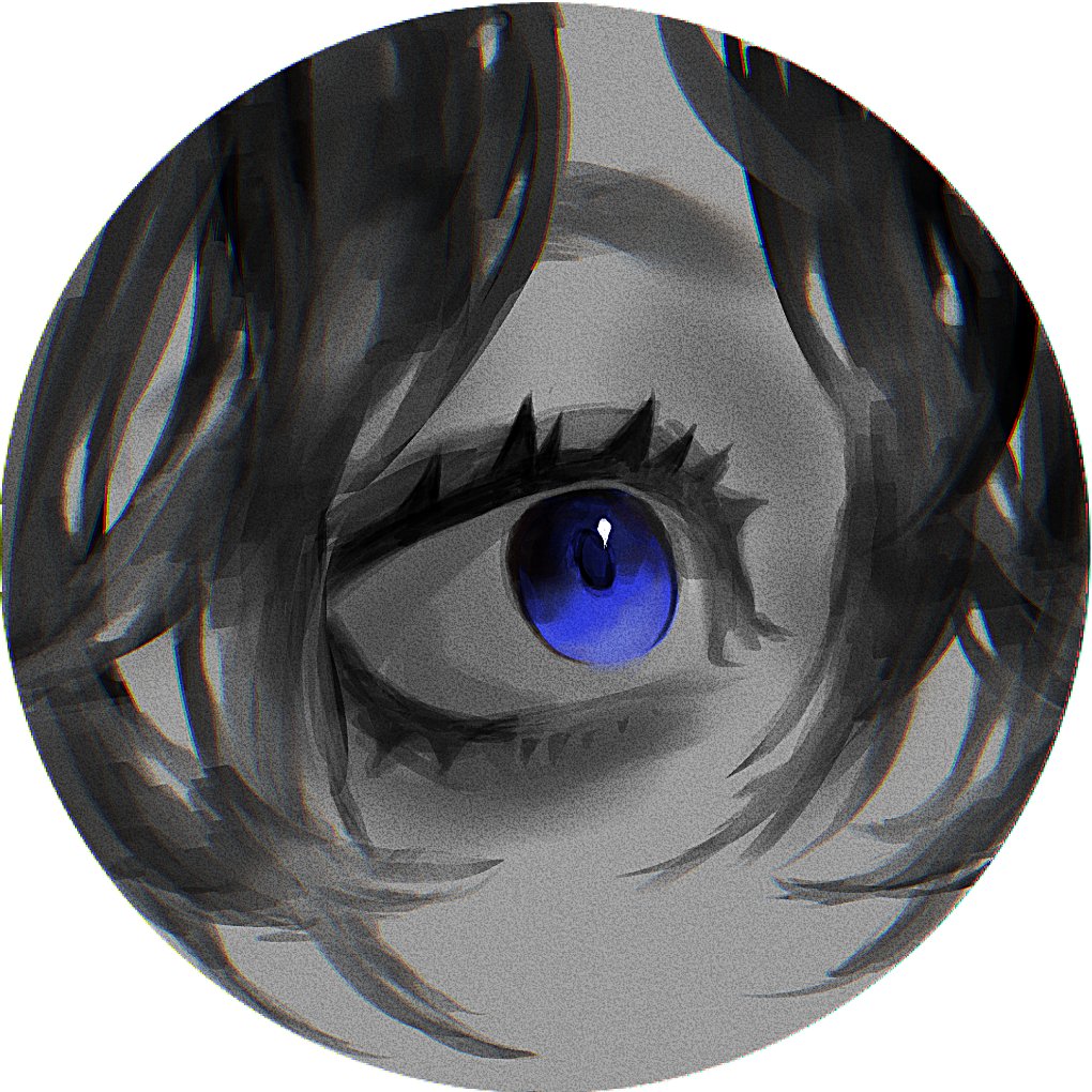 瞳 をテーマとしたイラストです Sns用のアイコンとしてご利用いただけます