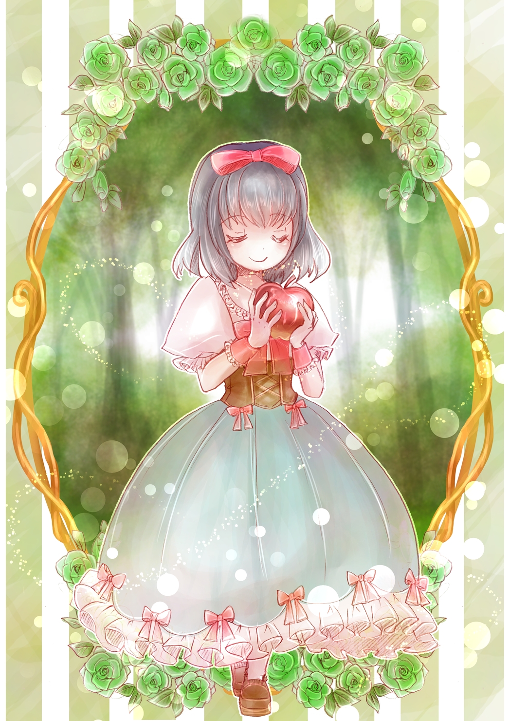 快適ハンドメイド・手芸 - シーグラスアート ♡白雪姫♡ 森の