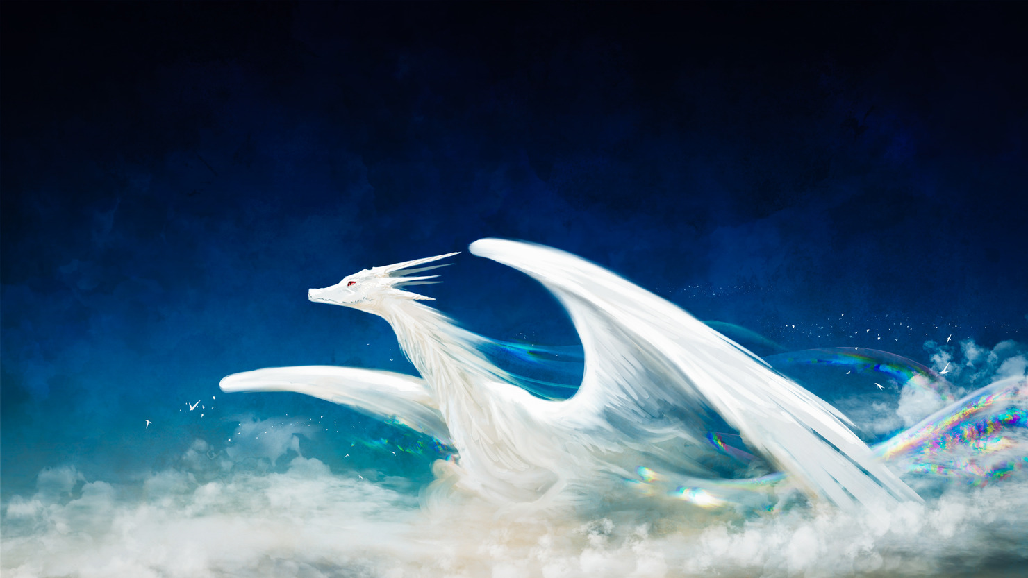 hiro❀虹龍虹富士山❀守り神フェニックス 虹龍 Ⅱ - atelier_esのNFT | Adam byGMO