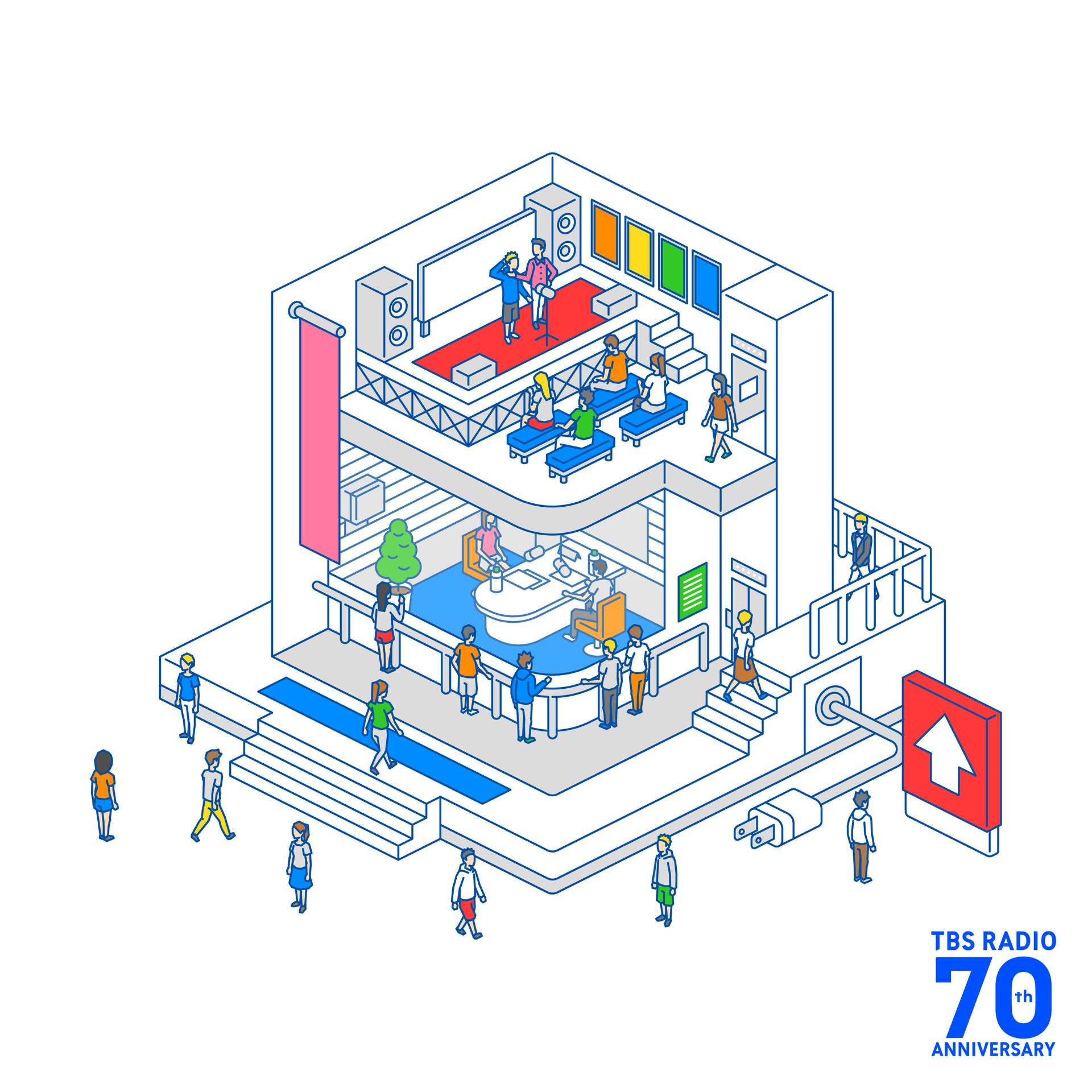 【60～70年代 広告 アートポスター】「TBSラジオ　第1回いらすとれいしょん・かあにばる」　イラスト： 伊坂芳太良　1970年  新世紀エヴァンゲリオン」第壱話「使徒、襲来」、テレ東系夕方枠で30年