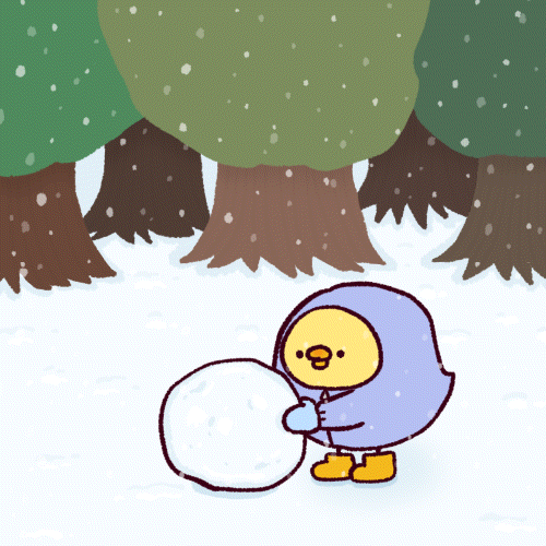 雪遊びゆるひよこ - わなしのNFT | Adam byGMO