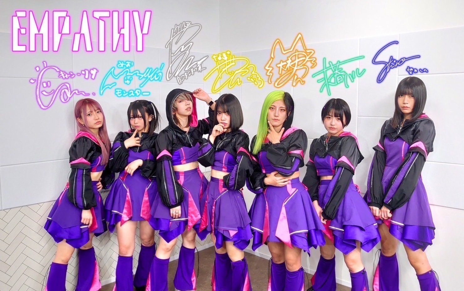 EMPATHY＿全員 サイン入り集合写真！ #1802/2000 - 「全力アピール