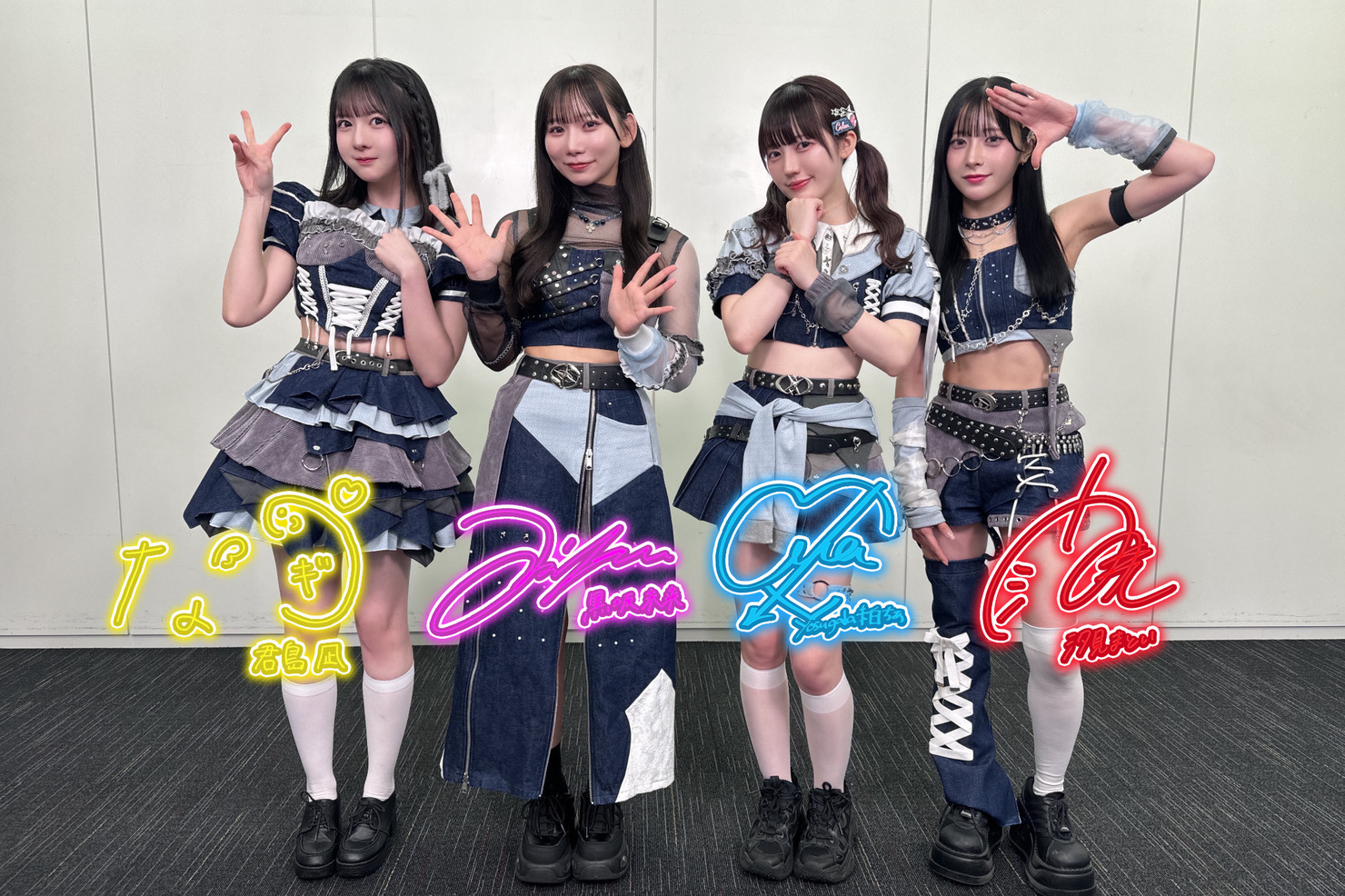 yosugala/メンバー全員のサイン入り写真① #320/2000 - 「全力アピール