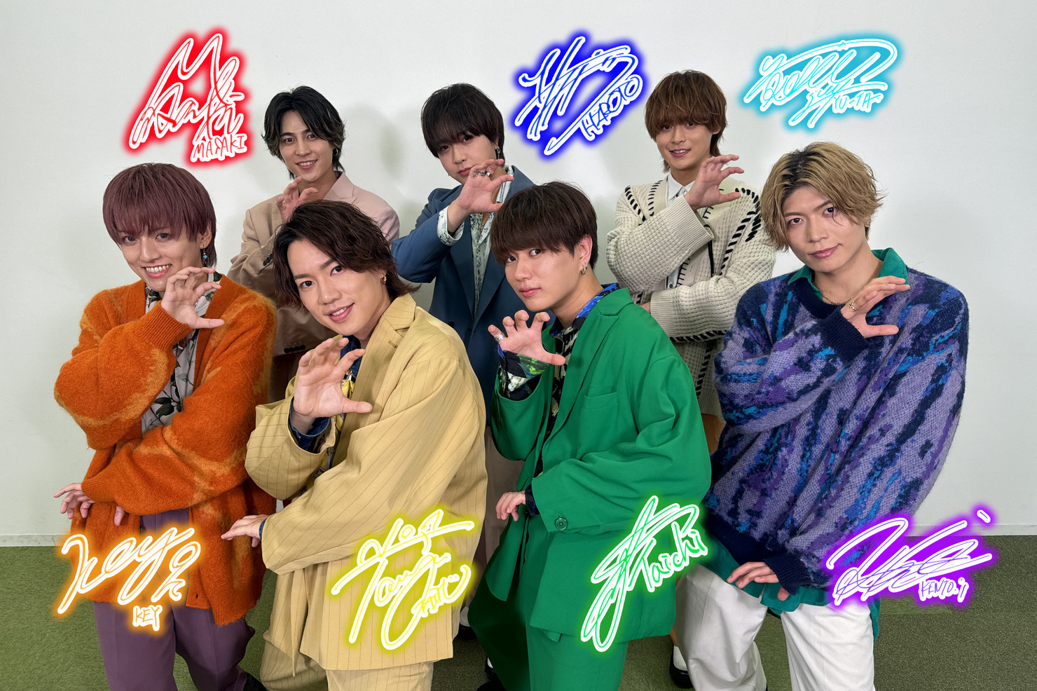 IVVY/メンバー全員のサイン入り写真② #75/2000 - 「全力アピール