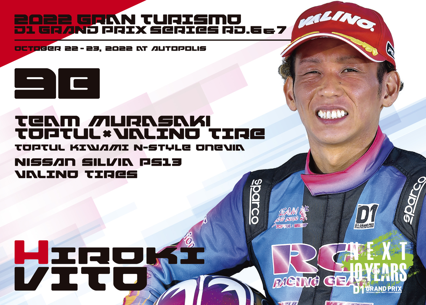 2022GRAN TURISMO D1 GRAND PRIX SERIES Rd.6&7 AUTOPOLIS限定
