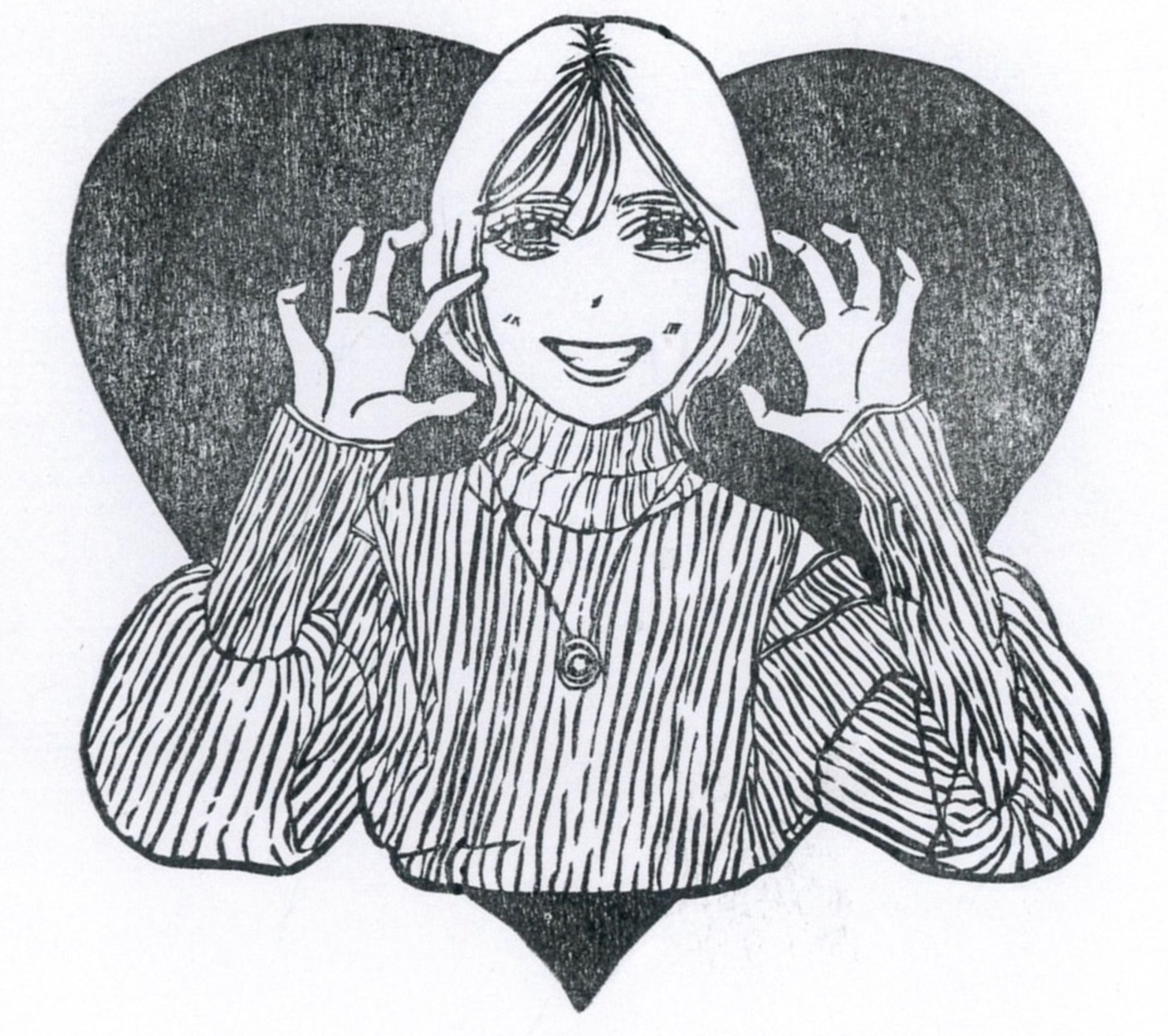 茂木忍 AKB48茂木忍作成！ 似顔絵消しゴムはんこ illusted by 丸顔めめ #163/300 - 充sのNFT | Adam byGMO