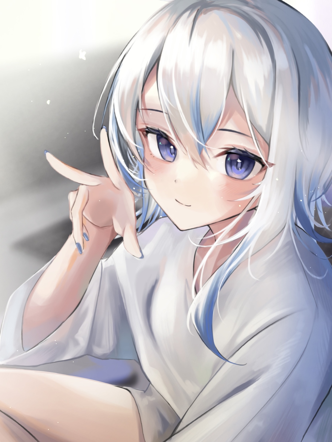 水色髪の女の子 | SKIMA（スキマ）