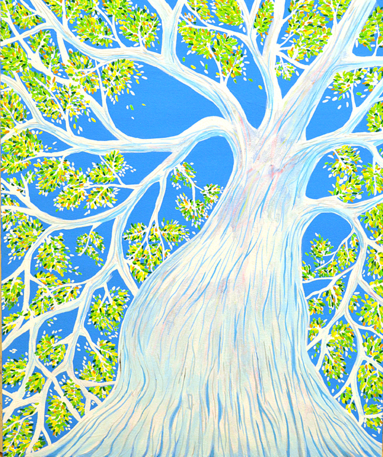 専用ページご購入できません開運絵画　☆生命樹☆成長☆ 生命の樹 - Plant art exhibition NFTs | Adam byGMO