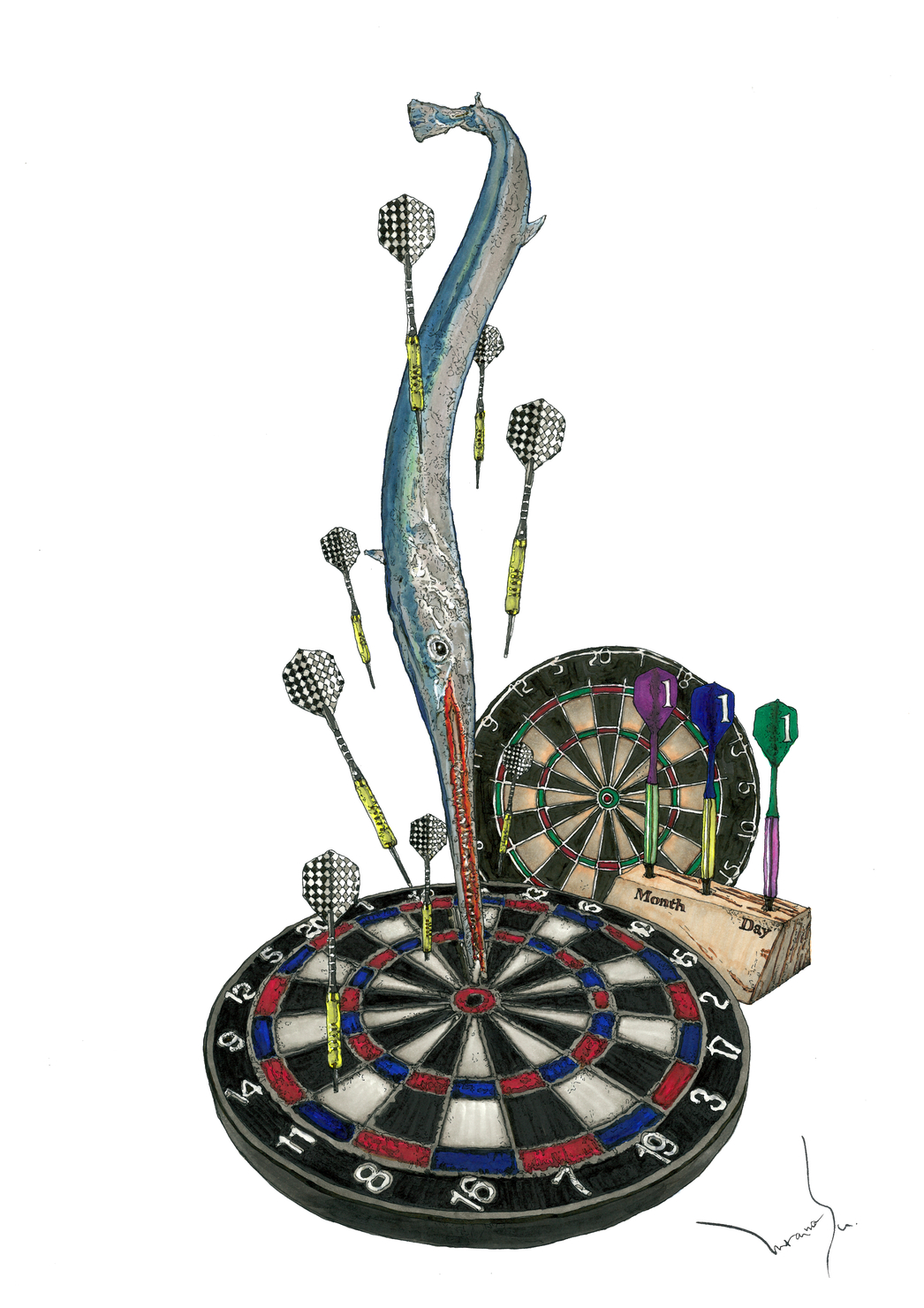 脱ダツダーツだ！2』 #2/10 - ムラマスカツユキのNFT | Adam byGMO 