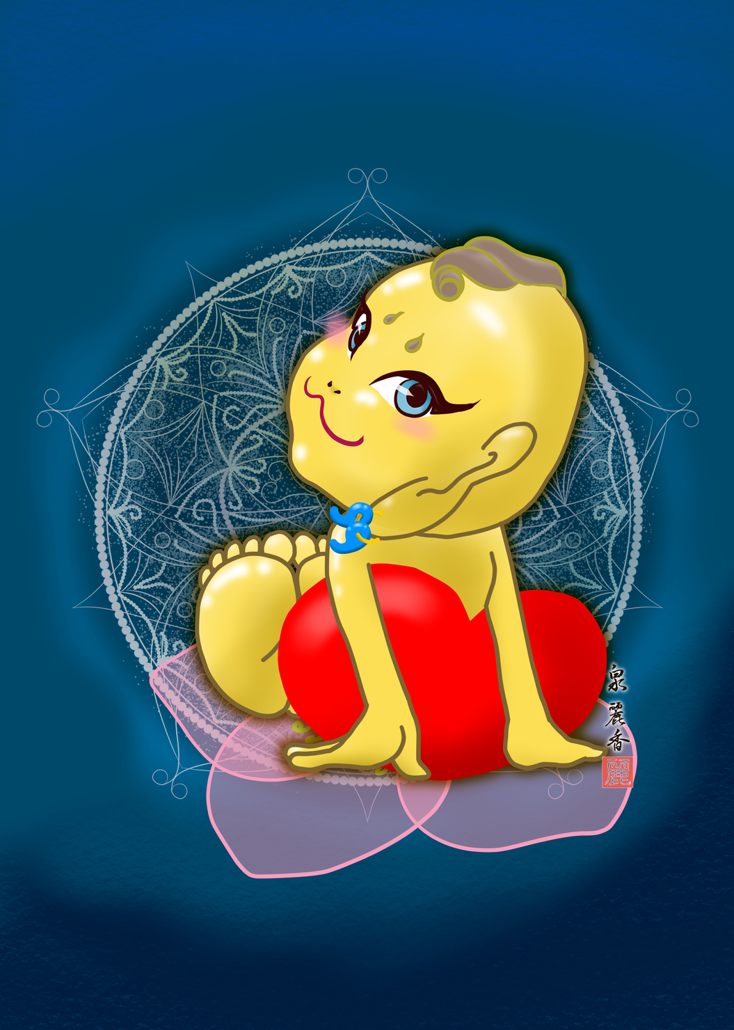 好きを表わすビリケンさん Billiken Creators Osakaのnft Adam Bygmo