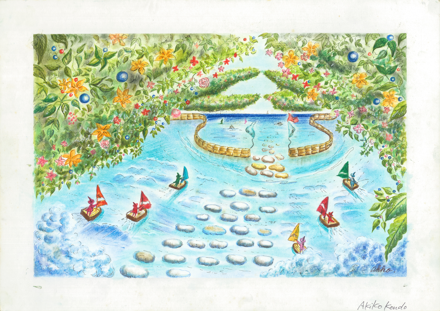 小人の国 海のガーデンゲート Toppanクリエイターズのnft Adam Bygmo