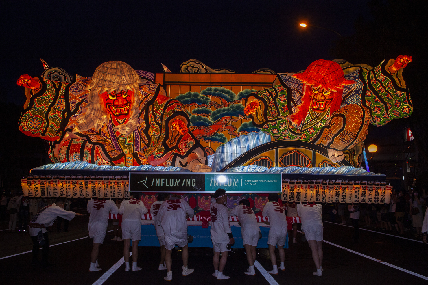 ねぶた支援NFT】2022年青森ねぶた祭 『風神 雷神（ふうじん ら