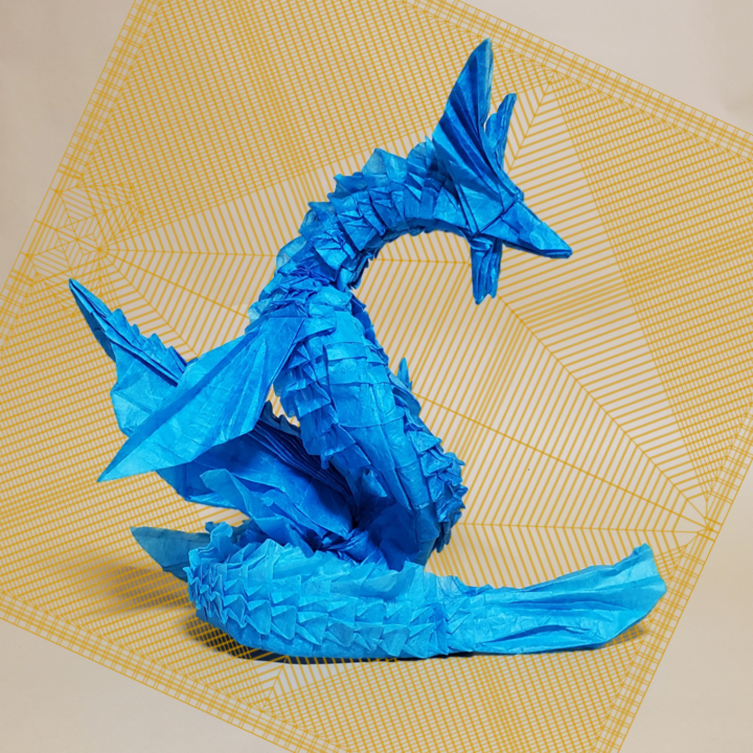 Origami Leviathan_icon #220/1000 - 折り紙作家ハイパーステ