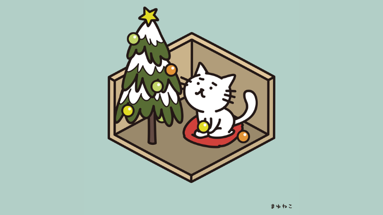 猫のまゆねこ Cat Mayuneko