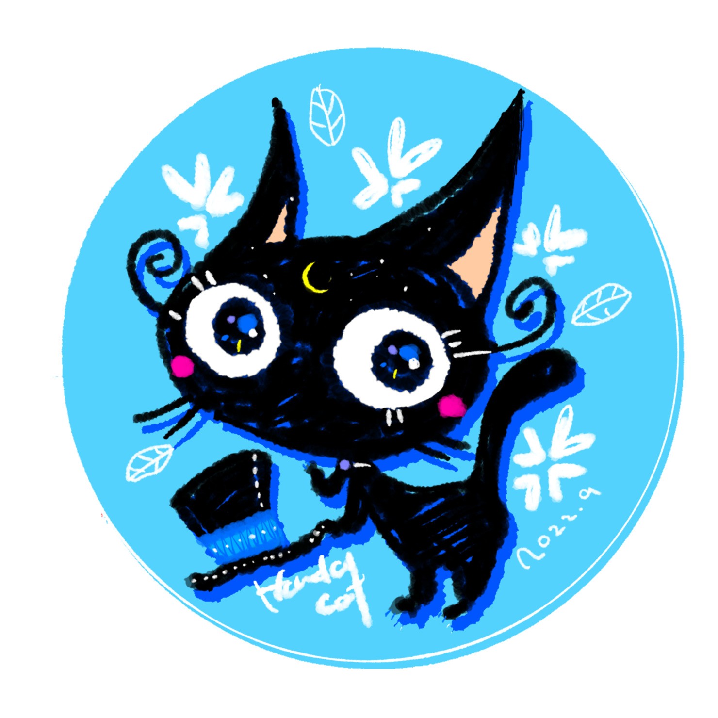 blackcat blue #5/12