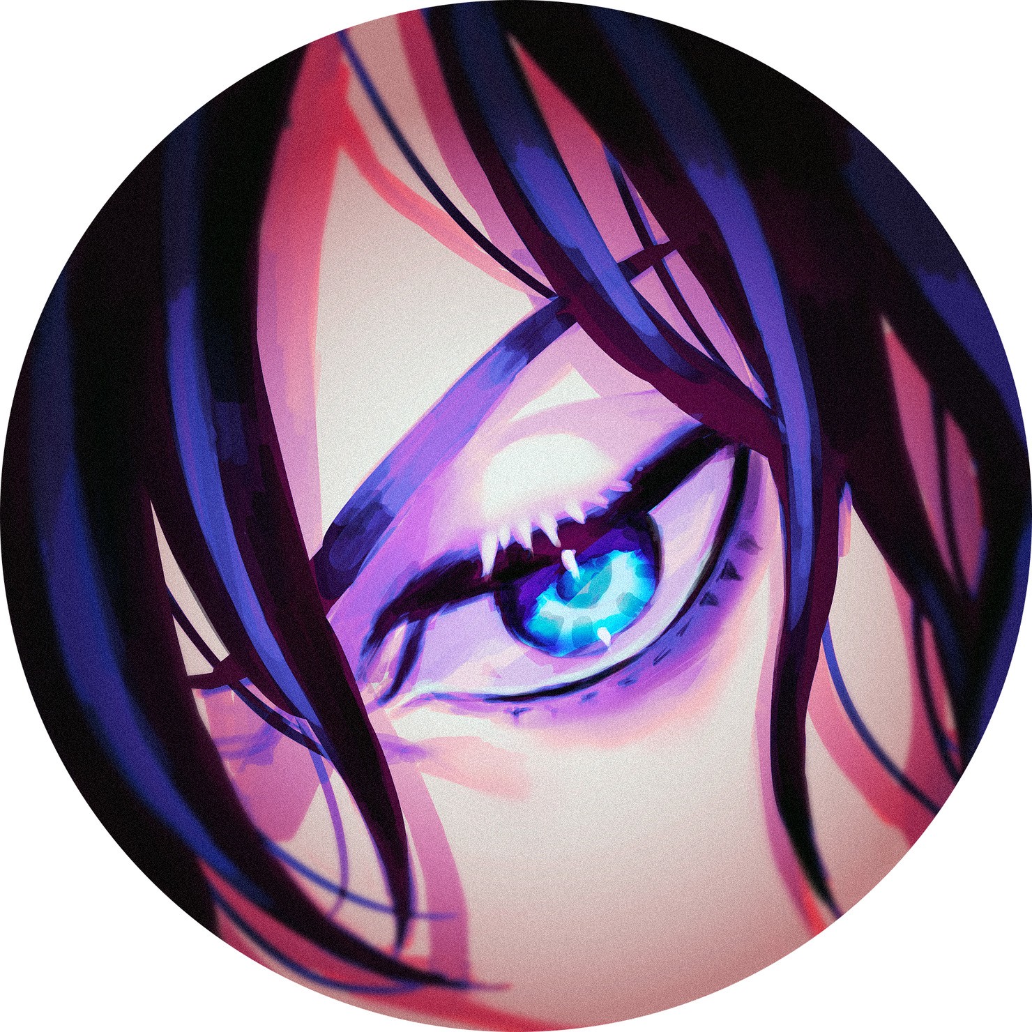 瞳アイコン09 TYPE_Blue