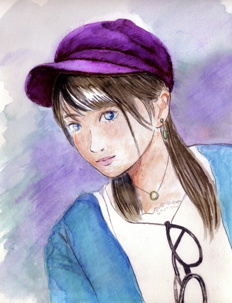 帽子の女性 #1/10