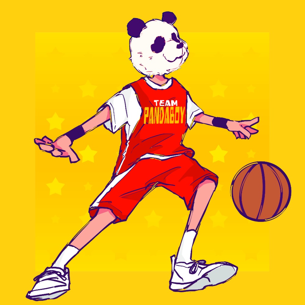 basketball club panda boy