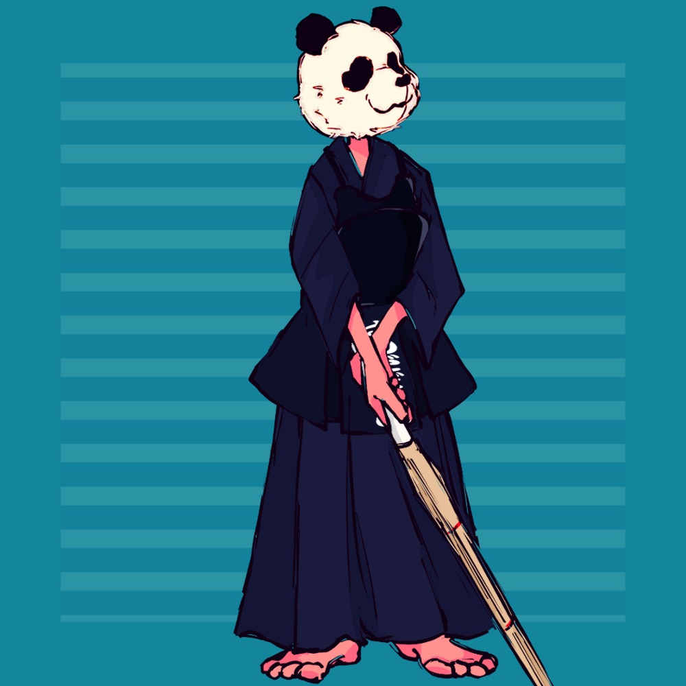 kendo club panda boy