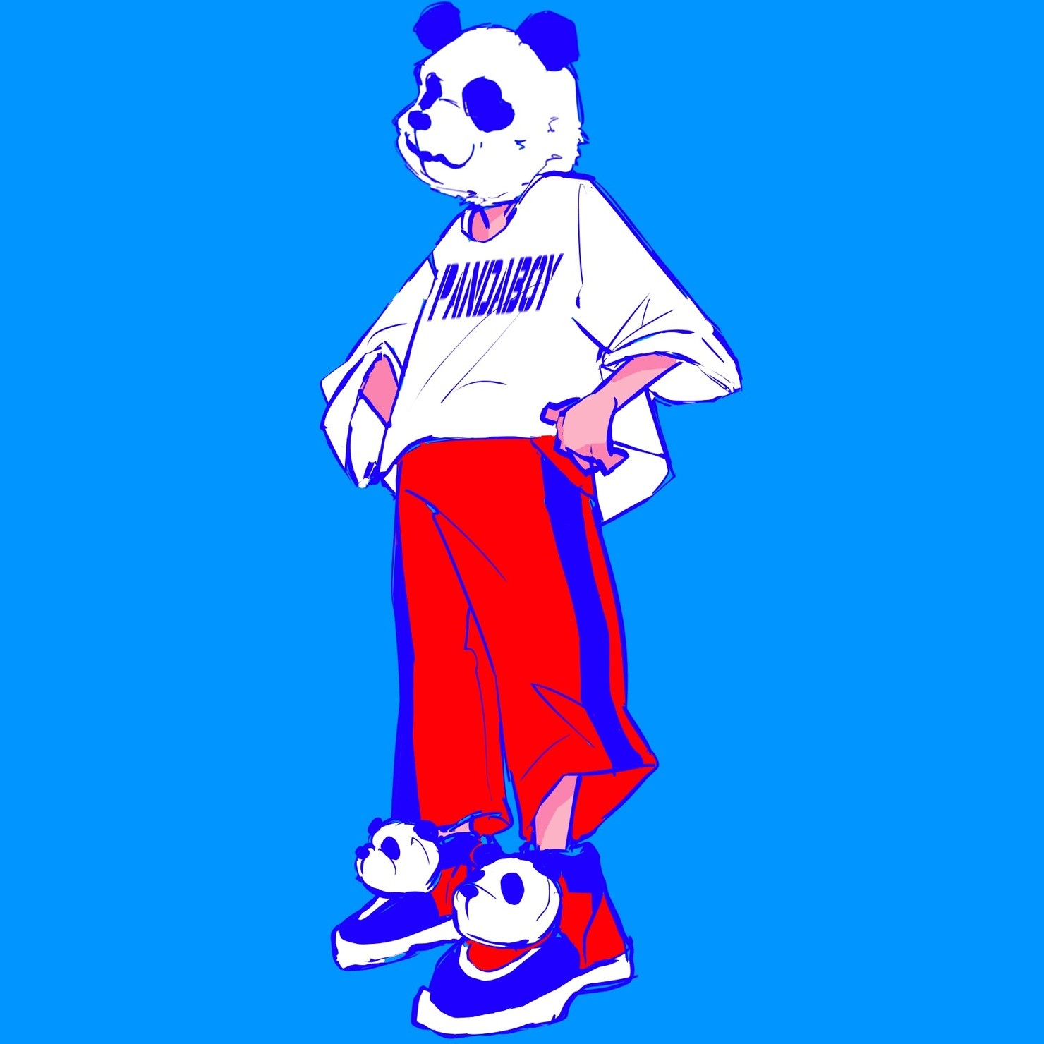 panda shoes panda boy #8/15