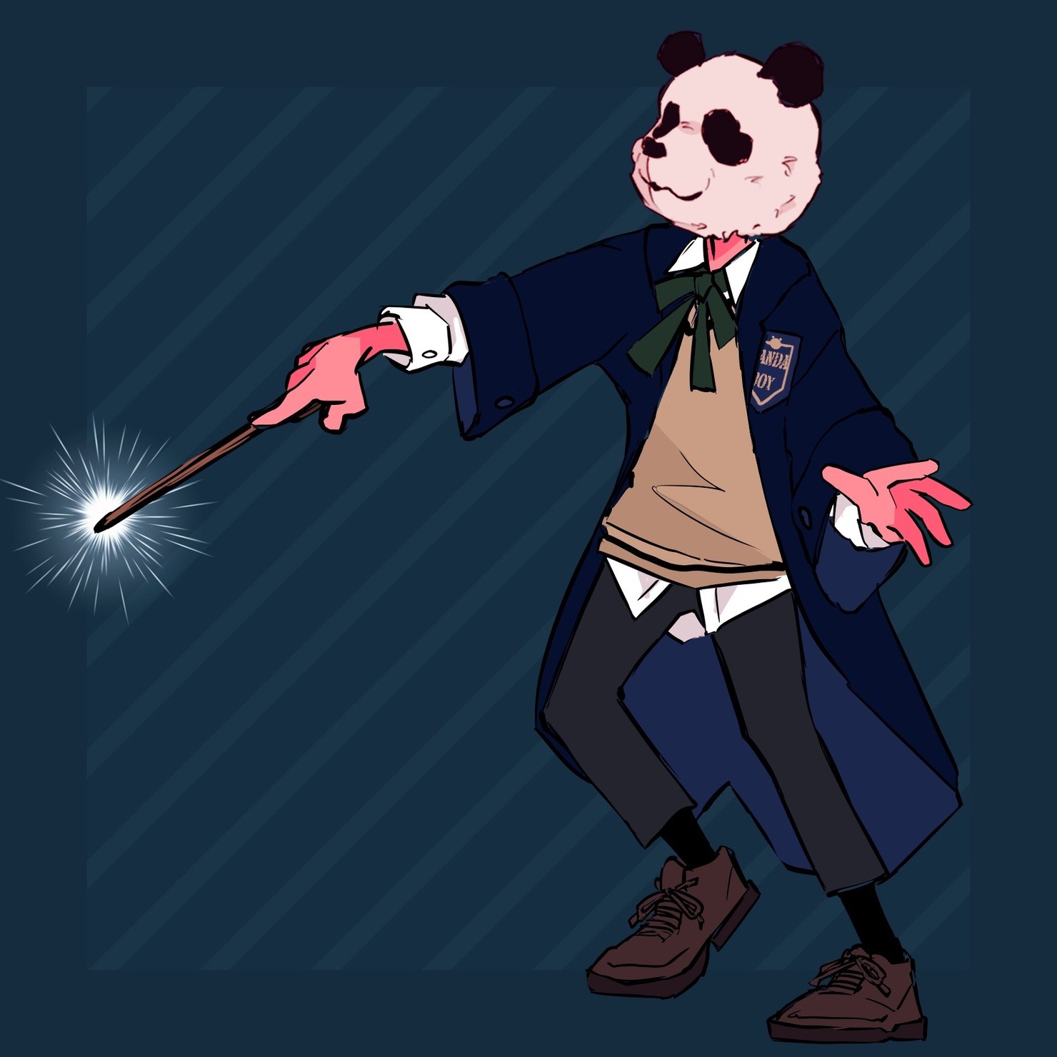 wizard panda boy