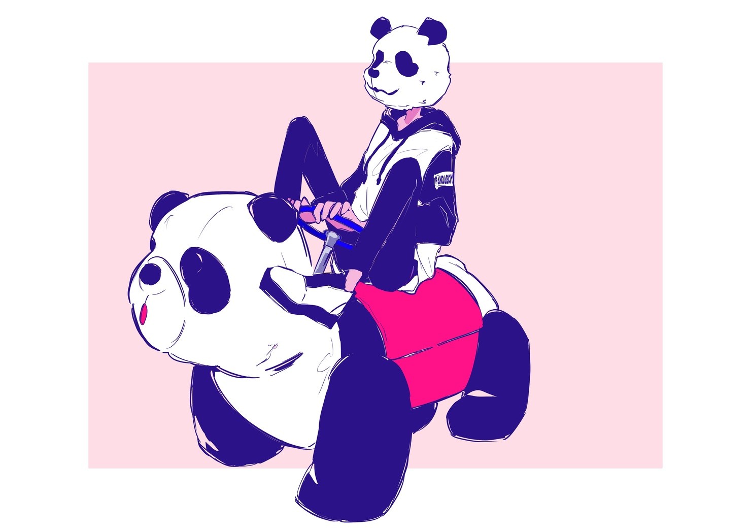 panda car panda boy  #2/3