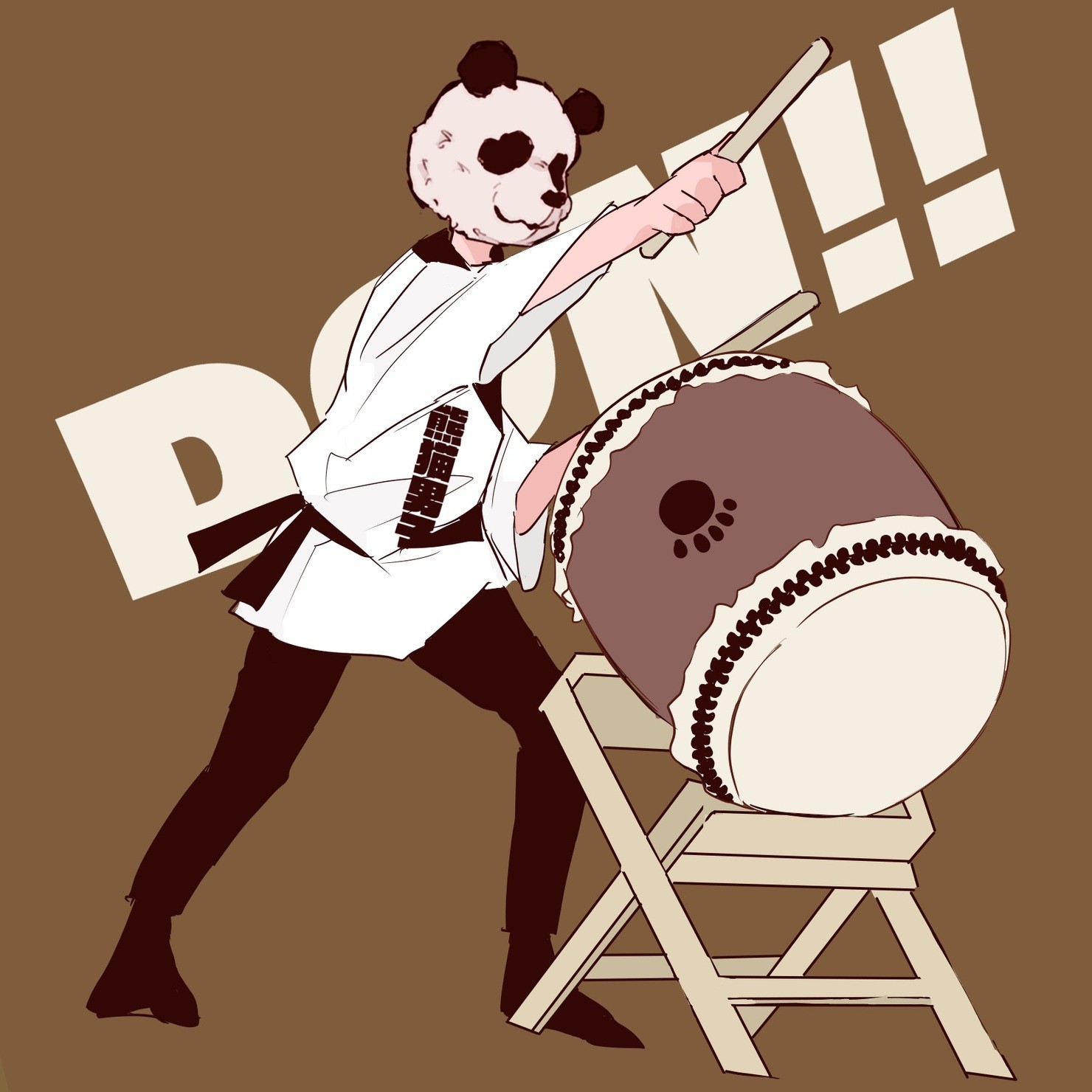 taiko panda boy