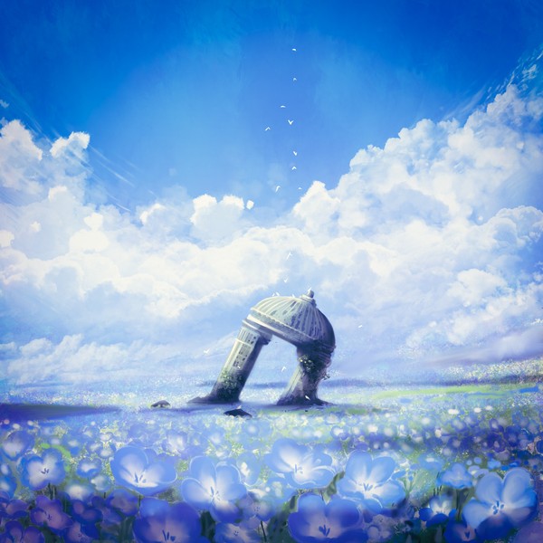 空模様4 空色唐草 #1/10