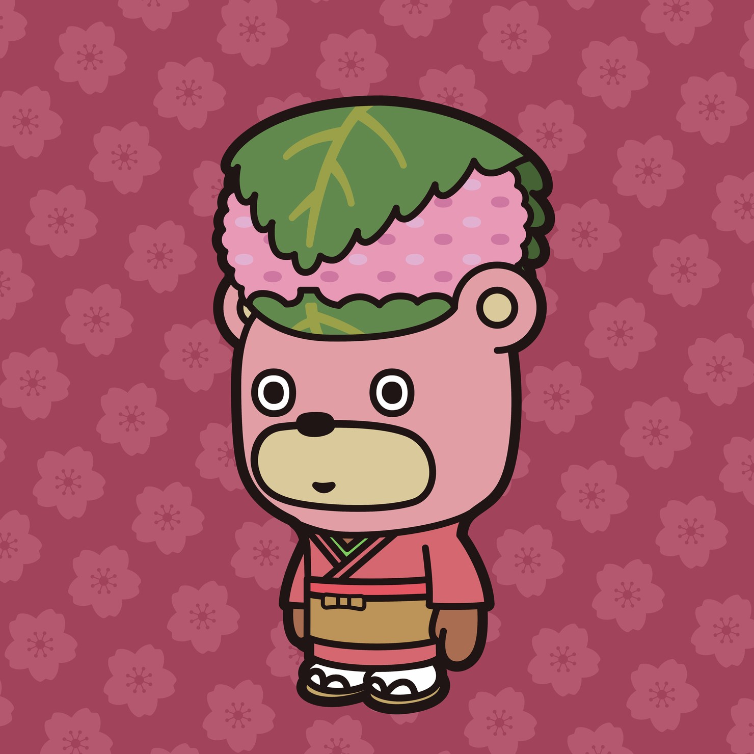 桜餅っくま はたらっくまのnft Adam Bygmo