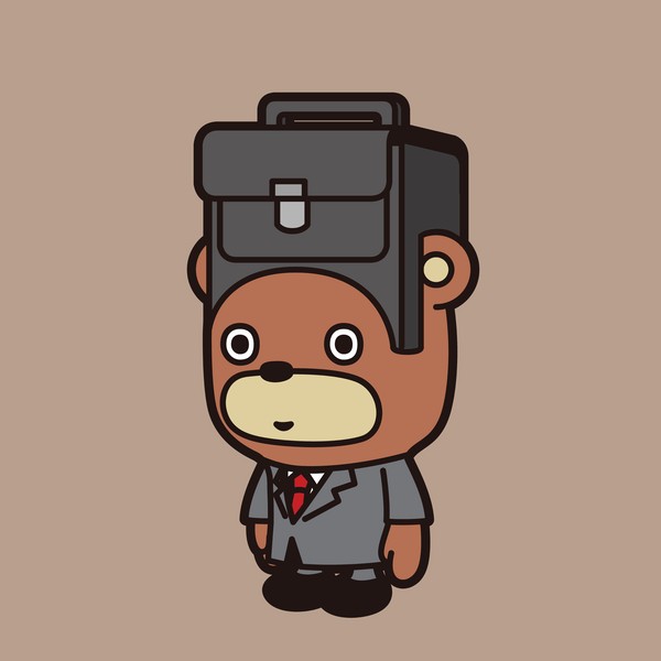 ビジネスマンっくま