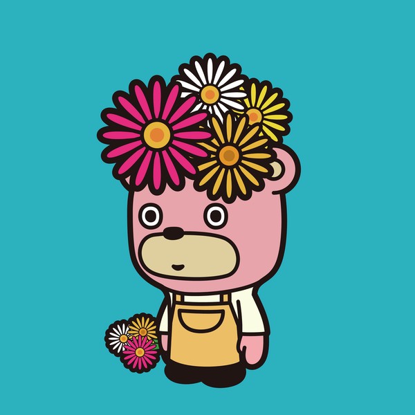 お花屋さんっくま