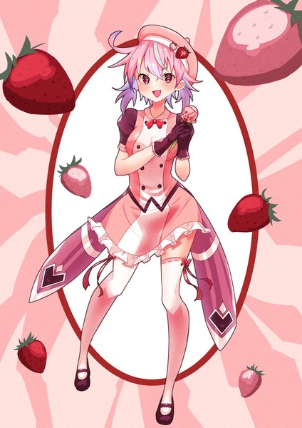 strawberry ice