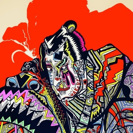 Neo ukiyoe kabuki_original