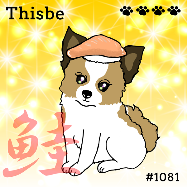 Sushi Dog #1081 【Shiny】Thisbe'鮭'