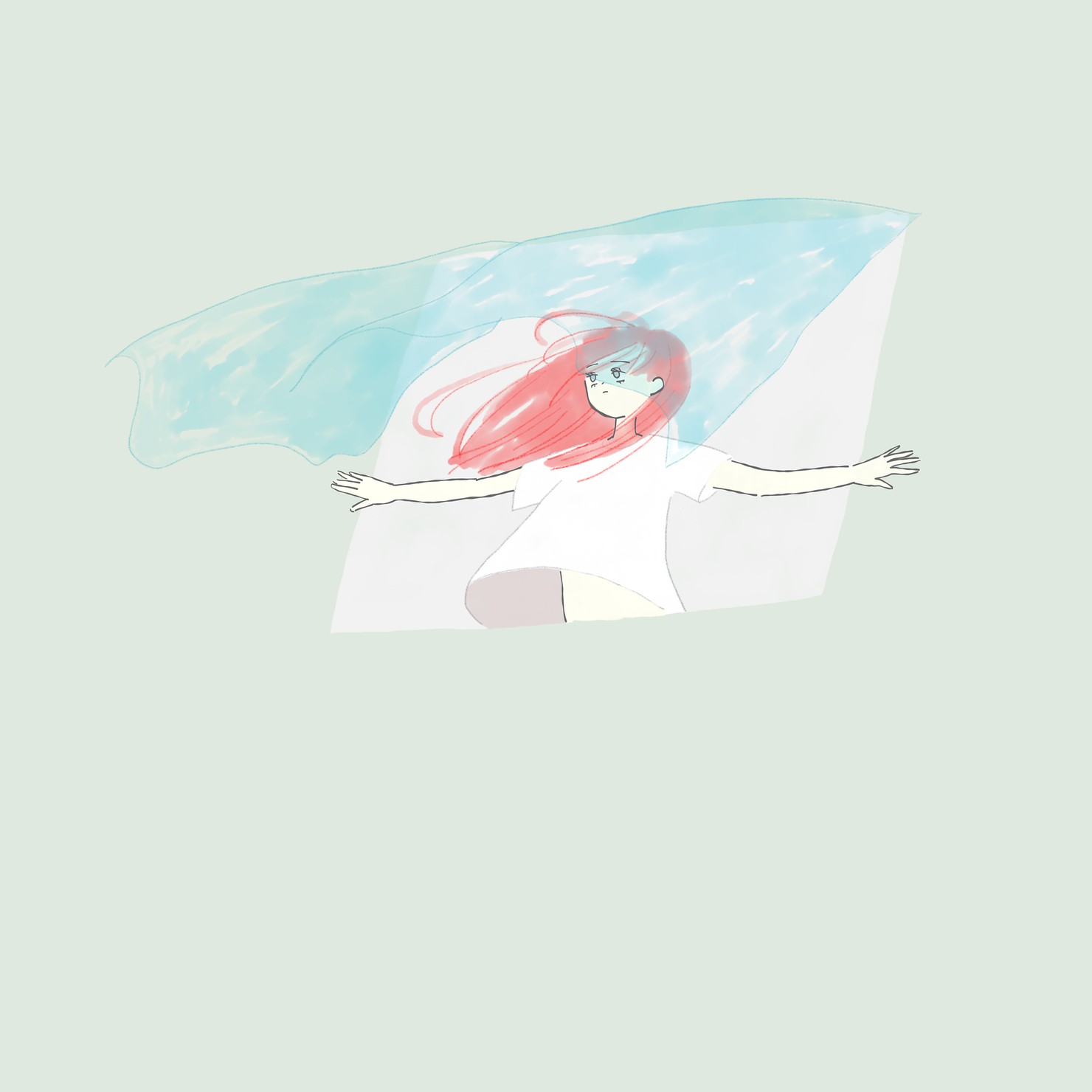 The wind is blowing