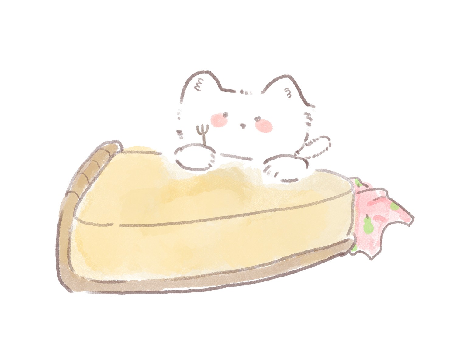 チーズケーキねこ