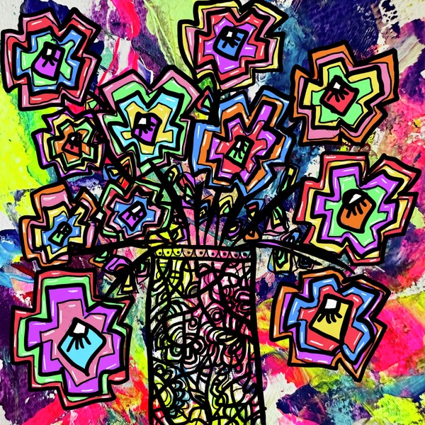 溢れる花束