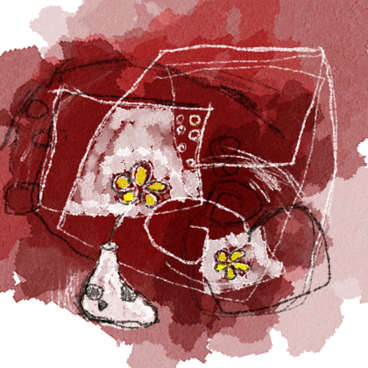 卓上の花
