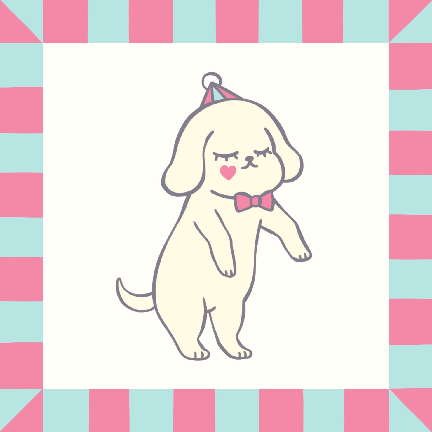 Fairy Tale Dog/pink