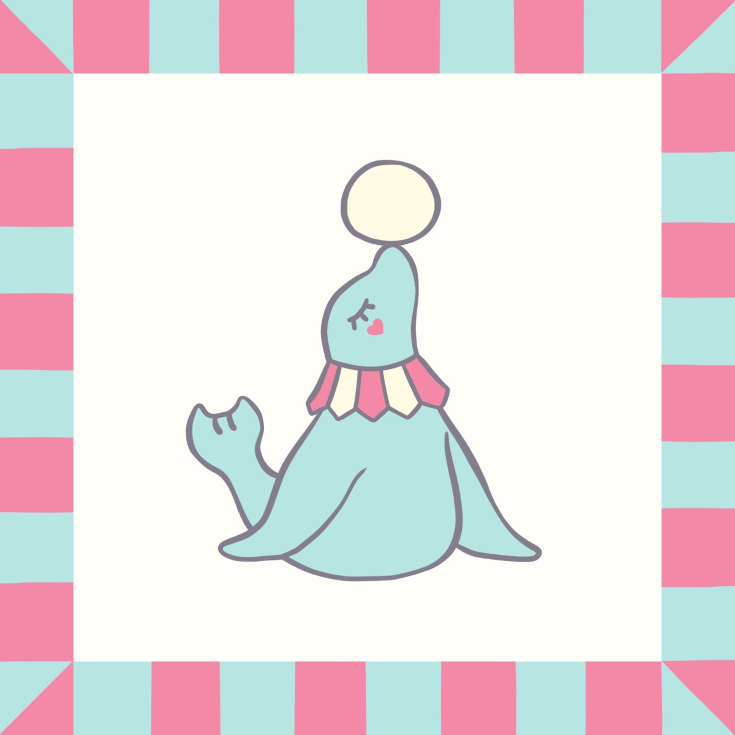 Fairy Tale Sea lion/pink