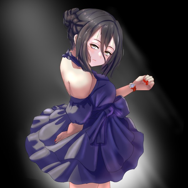 時計とドレス