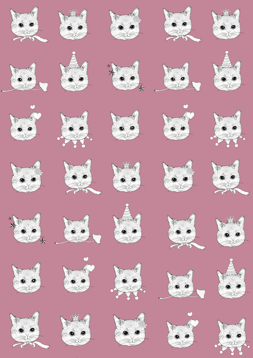 cat　pink