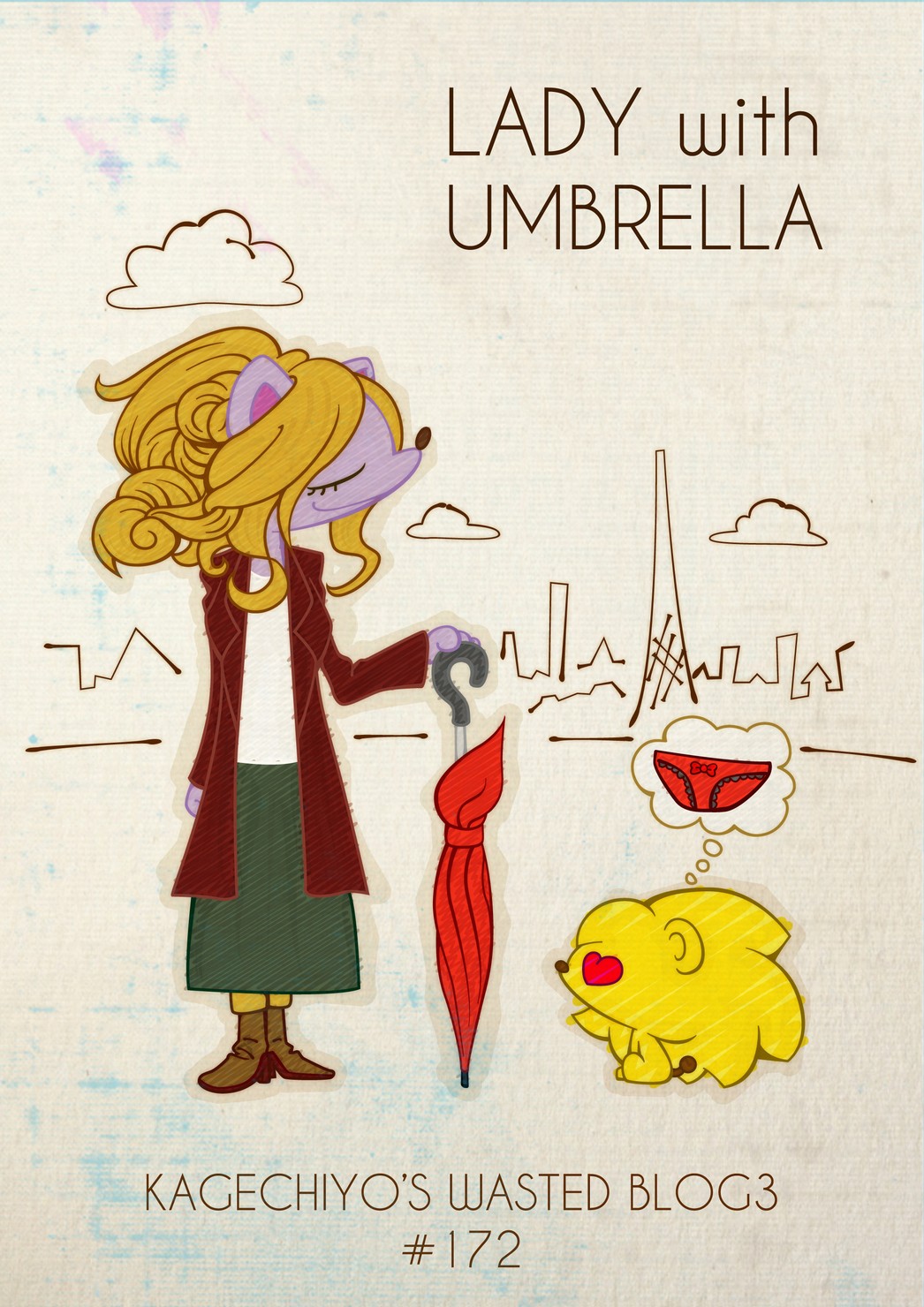 LADY with UMBRELLA