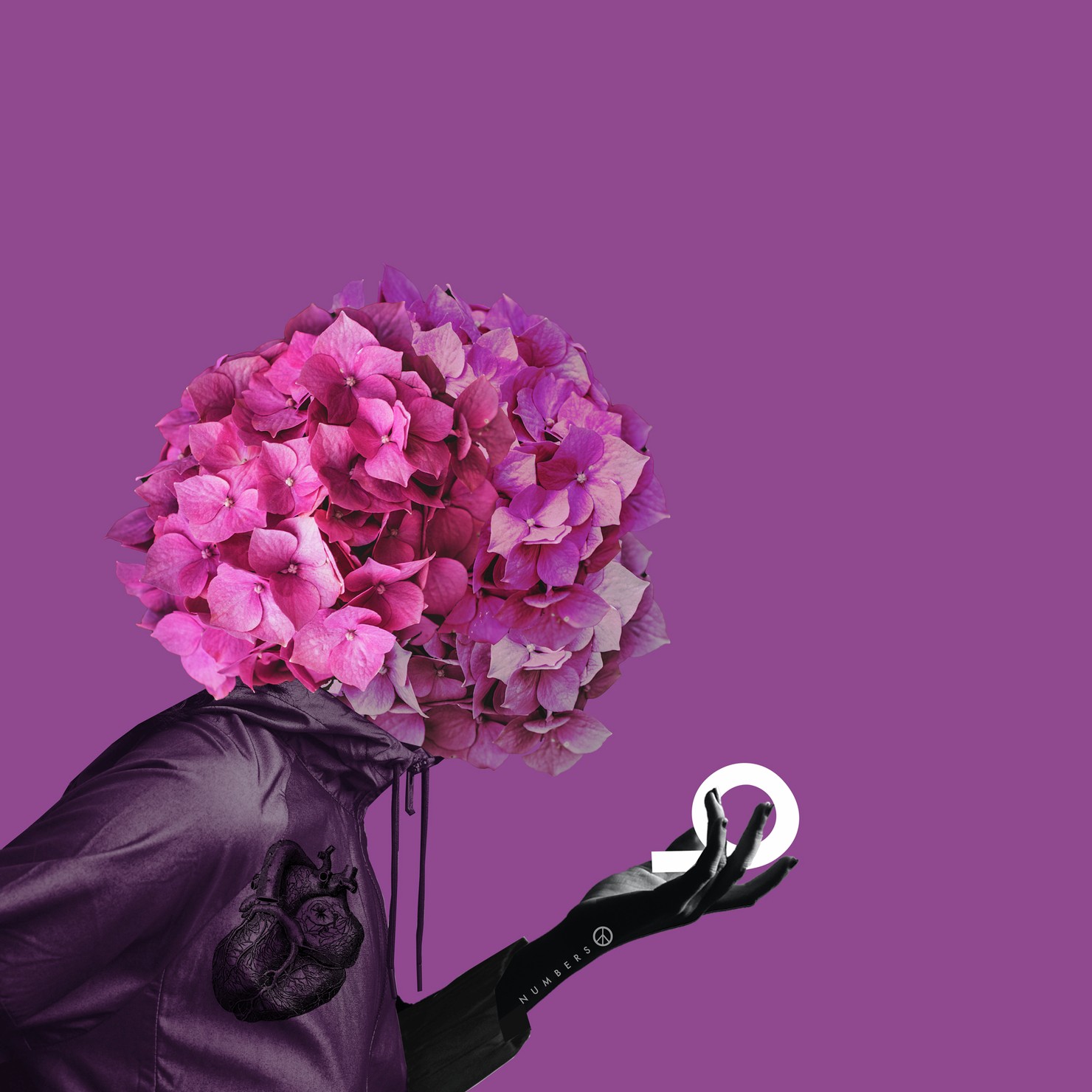 Crypto Flower Head / Number 9