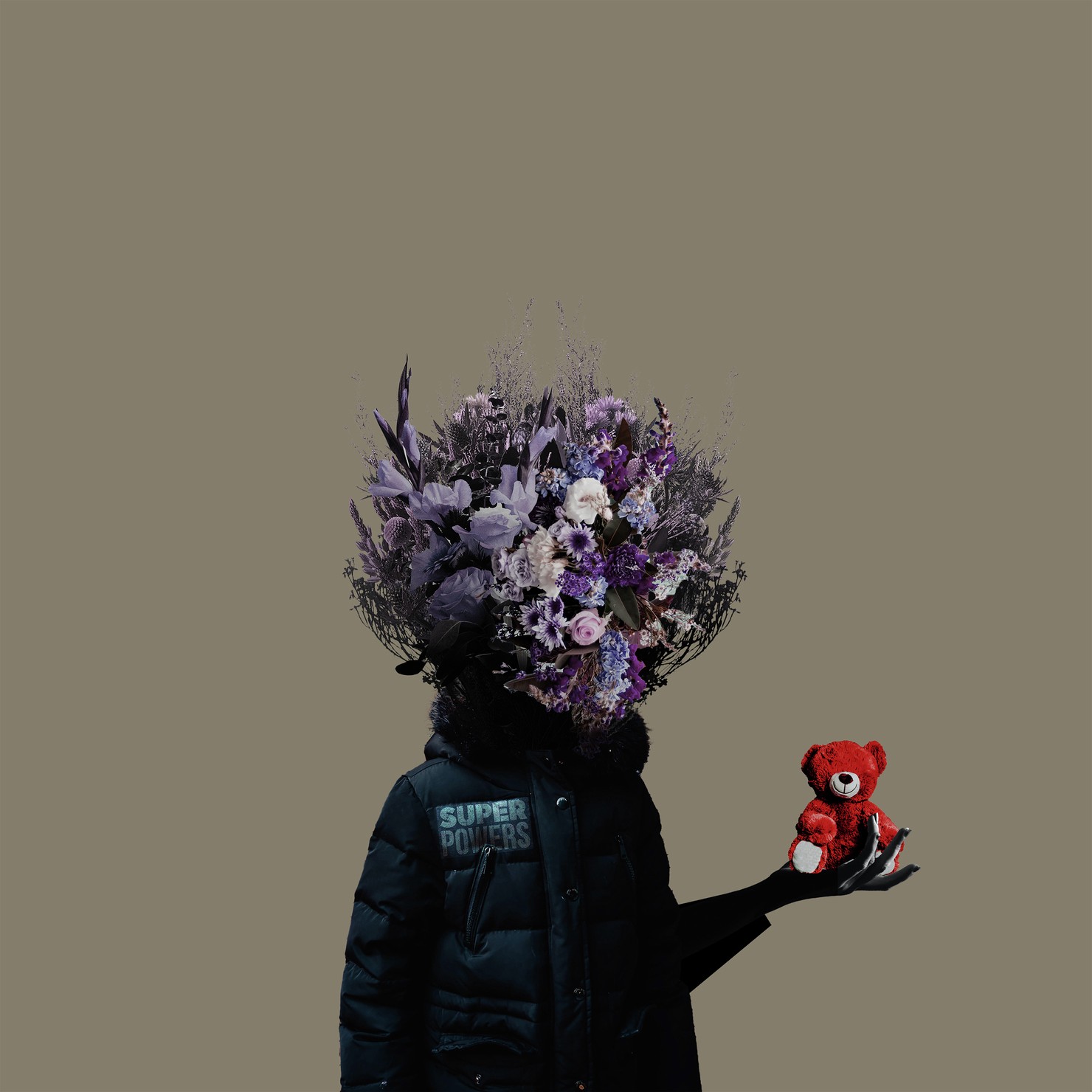 Crypto Flower Head / Teddy Bear 