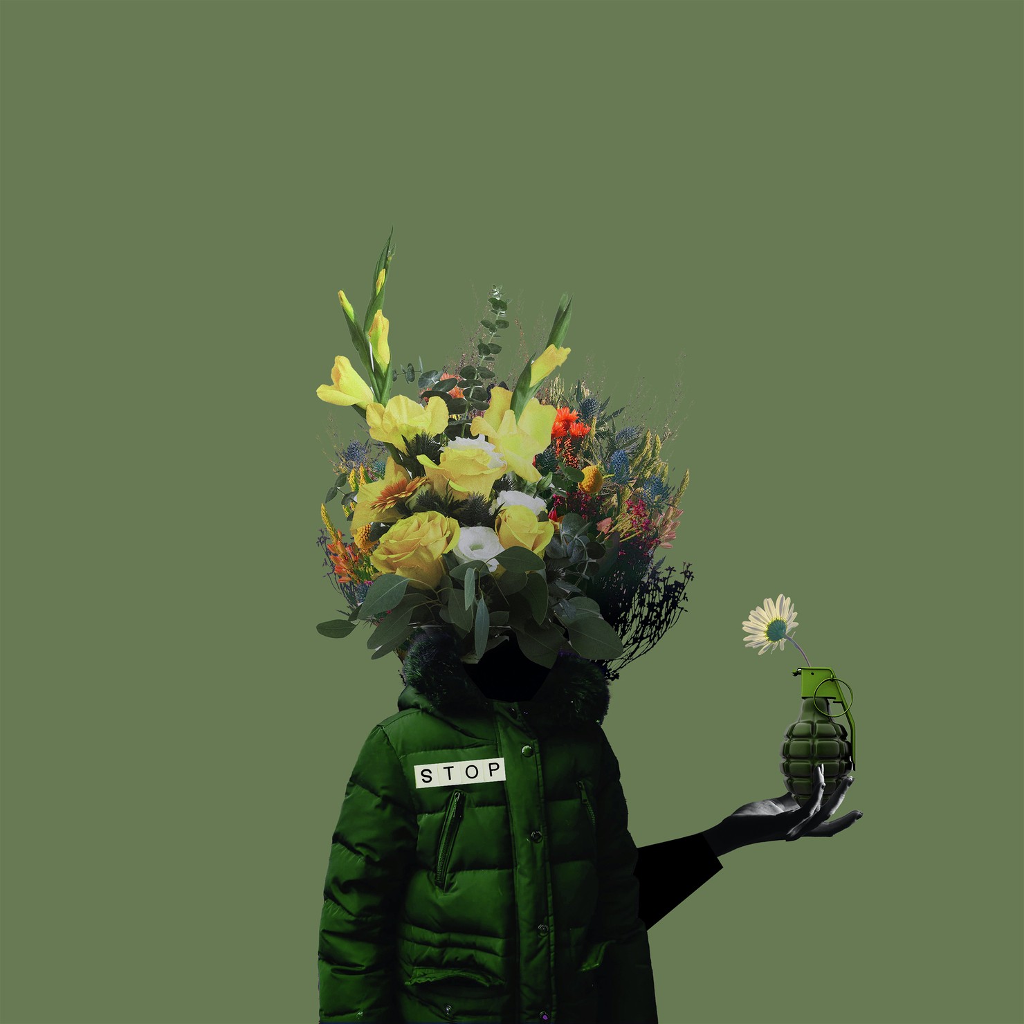 Crypto Flower Head / Grenade + Dasiy