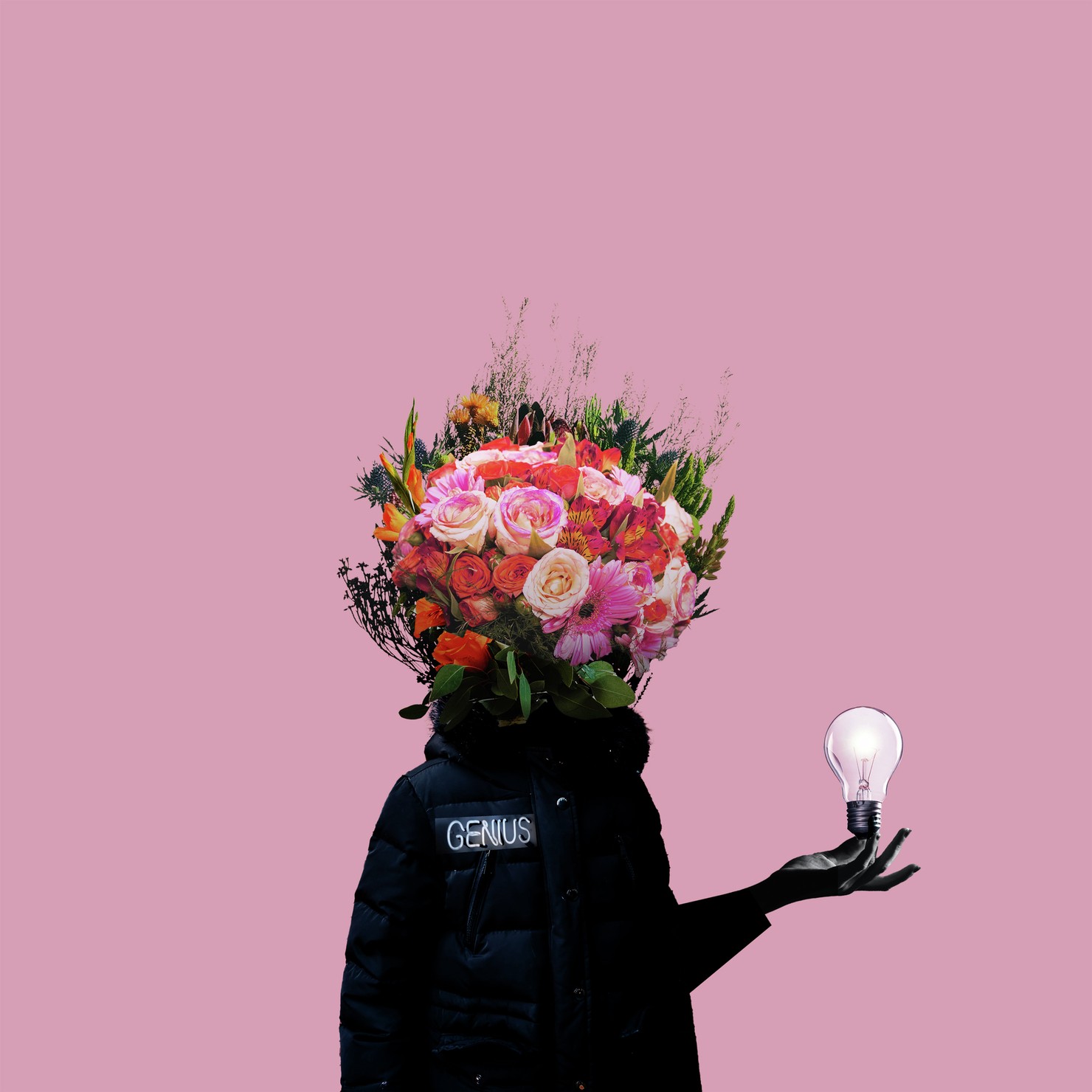 Crypto Flower Head / Light bulb