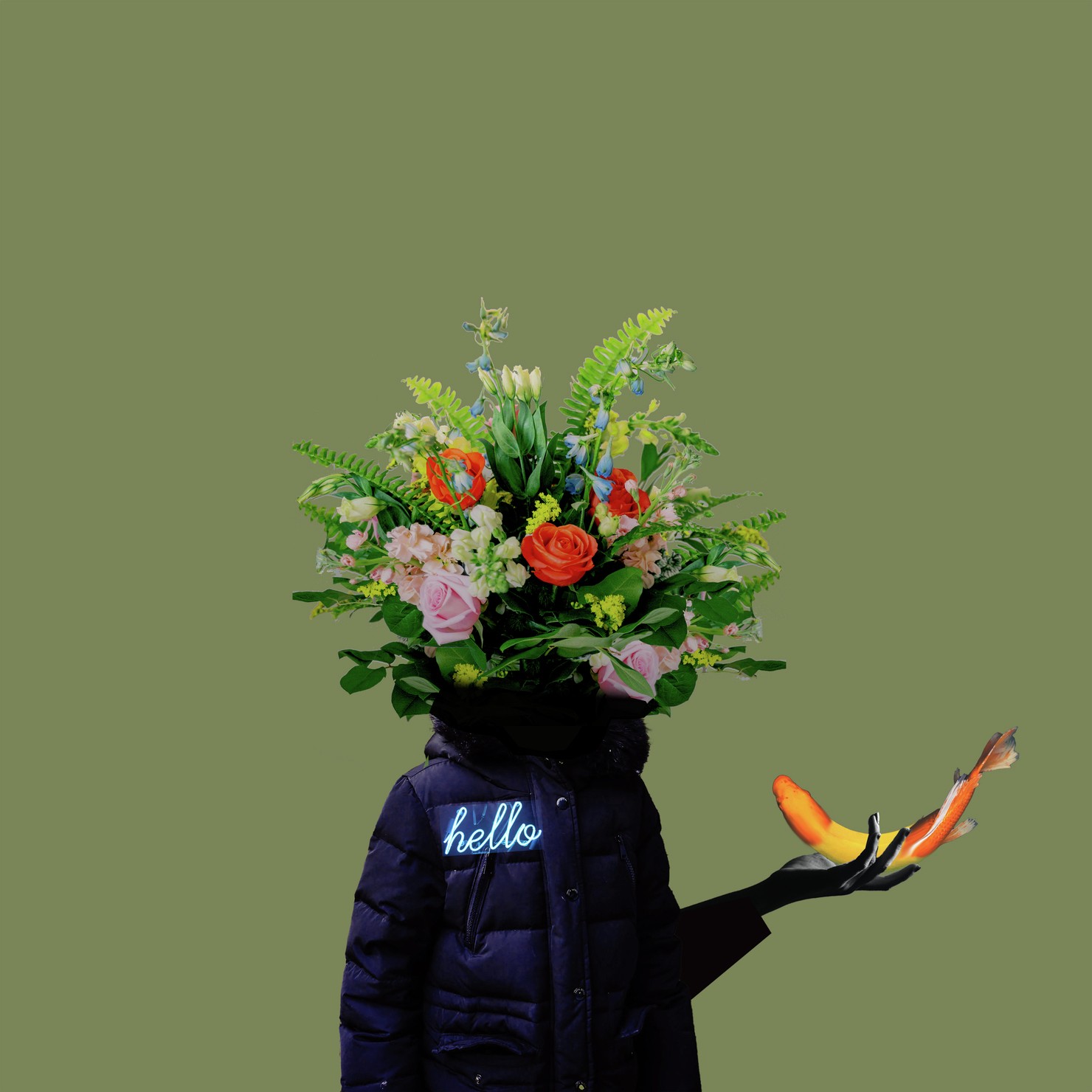 Crypto Flower Head / Fish