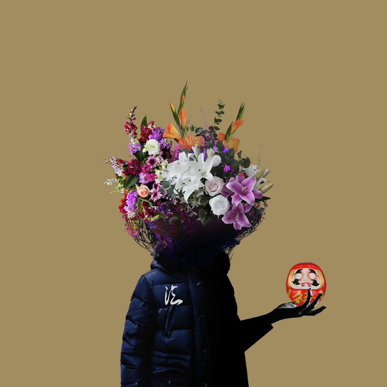 Crypto Flower Head / DARUMA #6/10