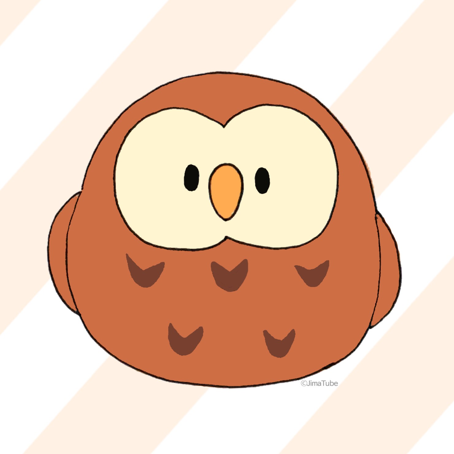 優しい印象の手書き風イラストです Sns等のアイコンに最適です